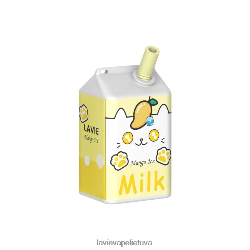 N226RV178 Lavie Vape Kaina | mangų ledas LAVIE MILK 7000 įkvėpimų